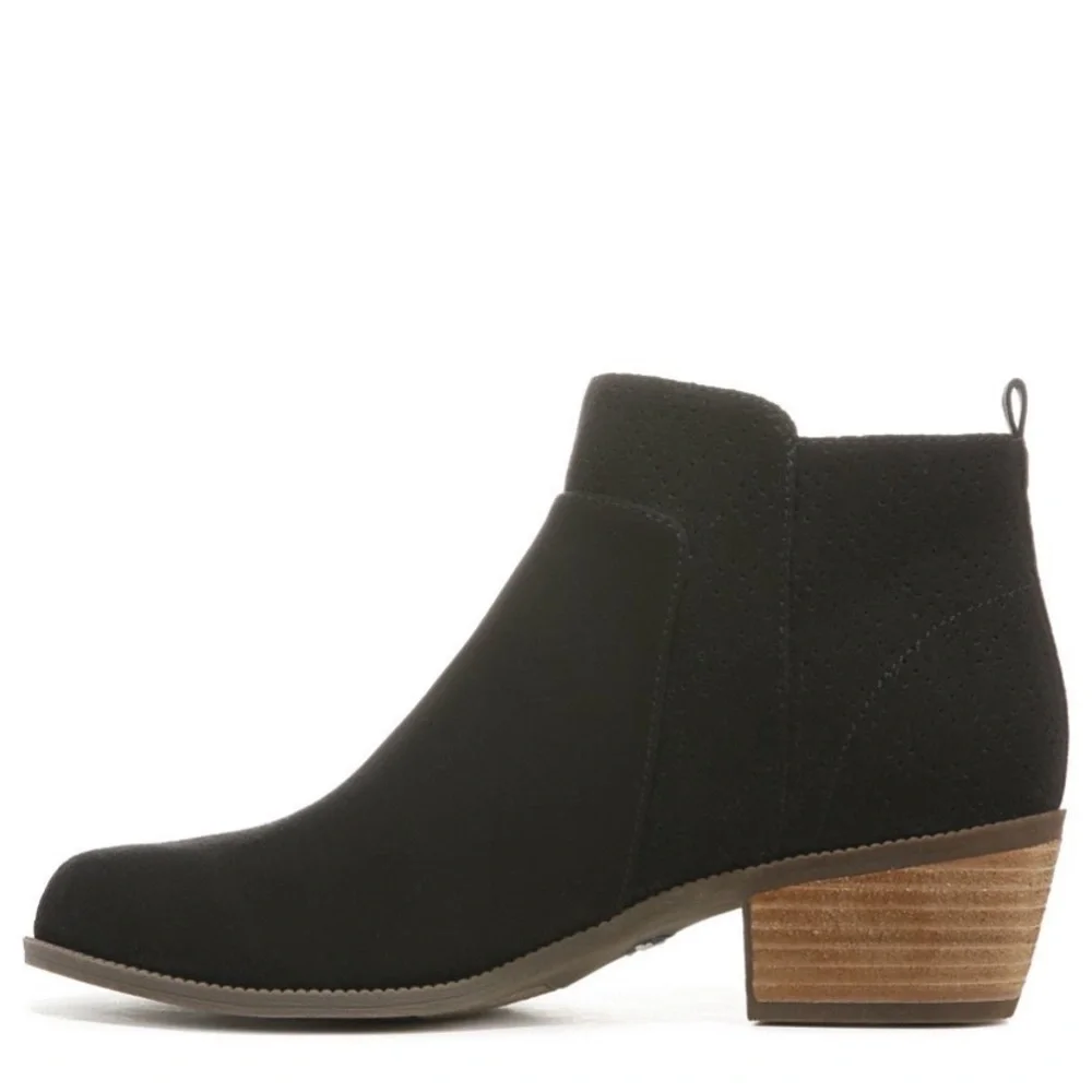 Dr. Scholl's Womens Brianna Ankle Bootie Black 7.5 M new